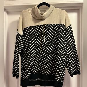 Tan and Black Heavy Weight Sweater